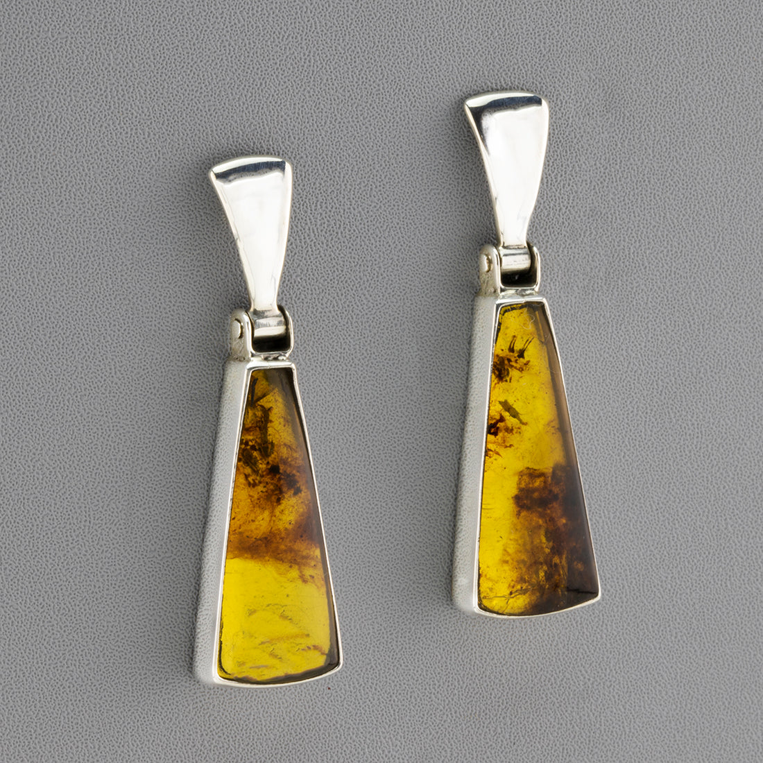 amber sunbeam earrings