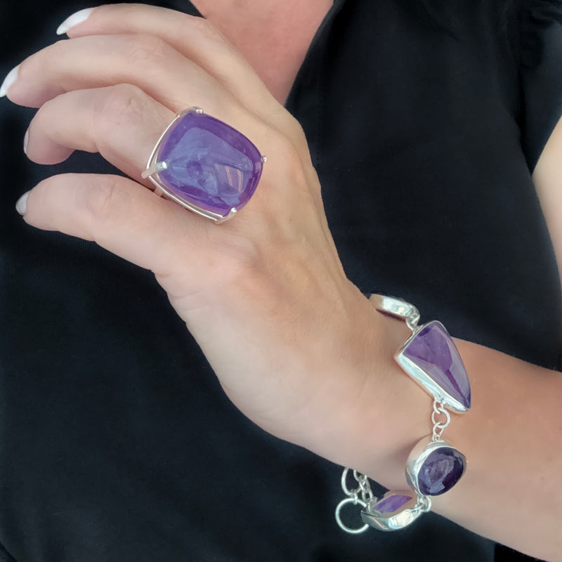 Purple Rein Ring