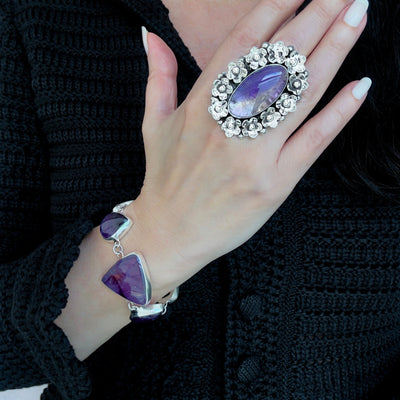 Violet Power Amethyst Bracelet