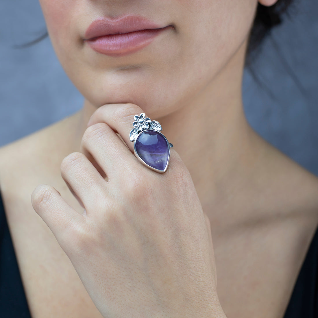 Sterling Silver Ametrine Ring