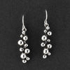 beaded Taxco silver earrings