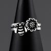 bee mine Mexican silver ring