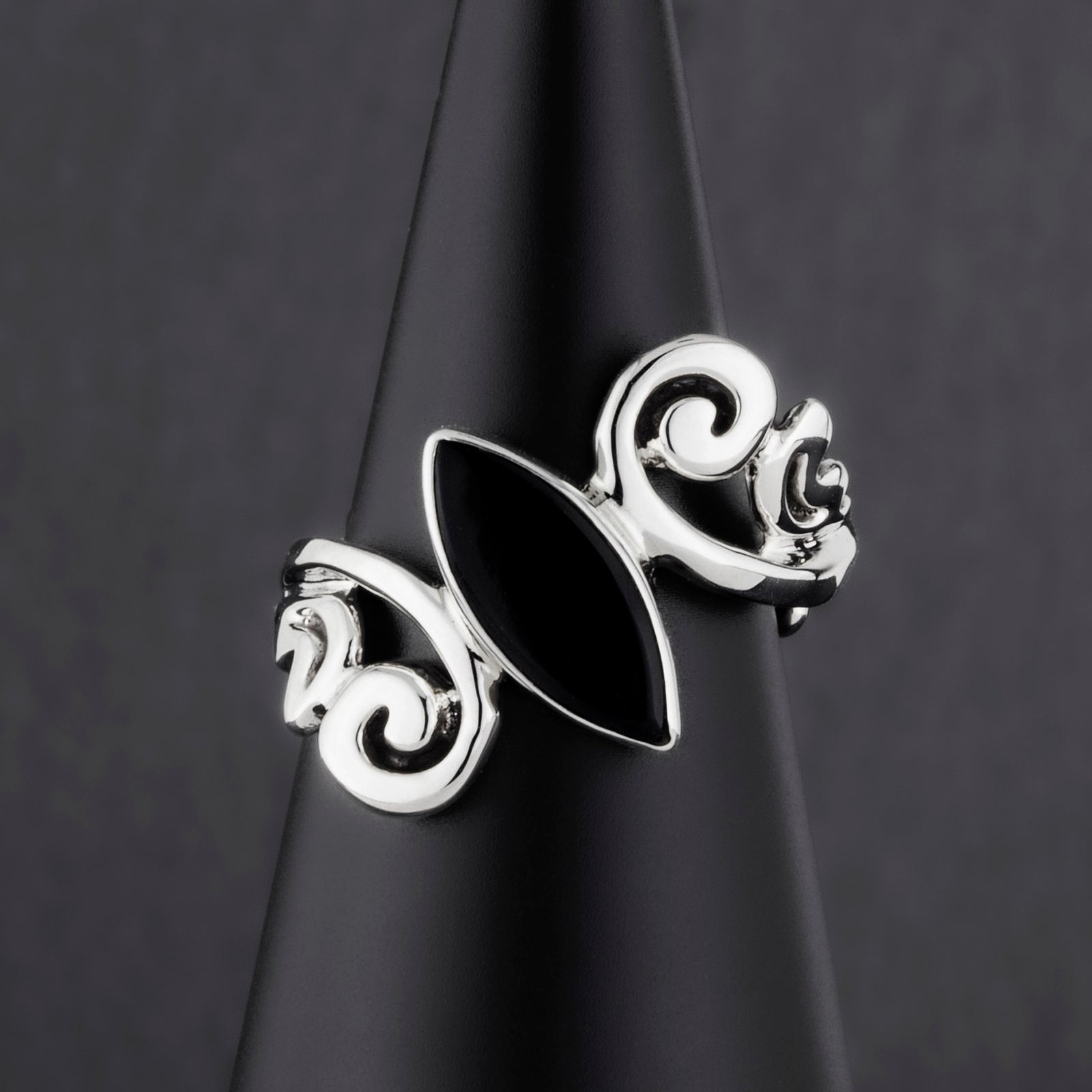 The Scroll & Stone Ring