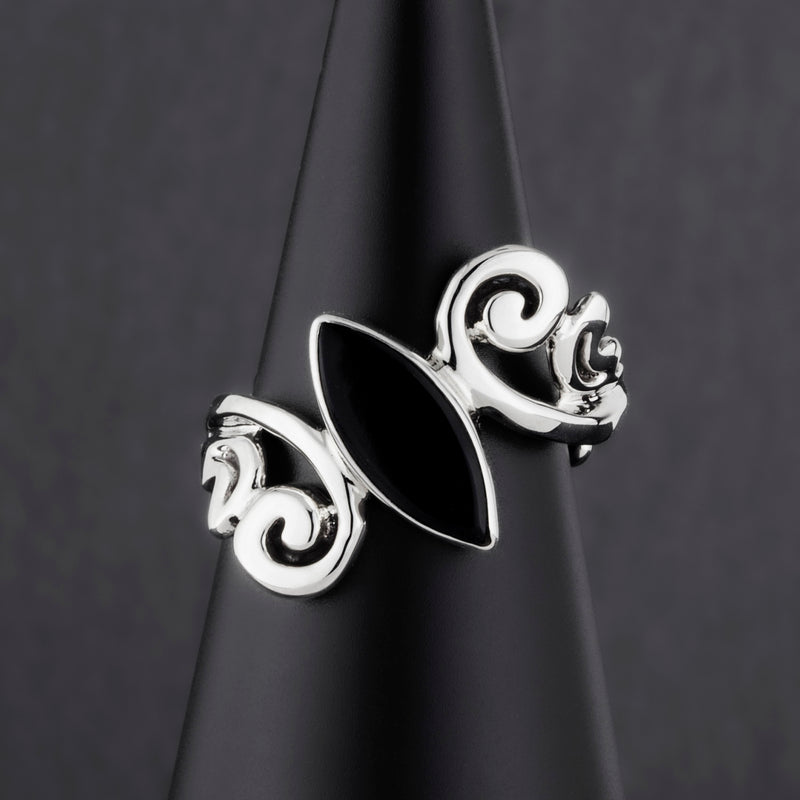 The Scroll & Stone Ring