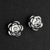 bloom babe sterling silver stud earrings