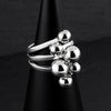 bolita sterling silver statement ring