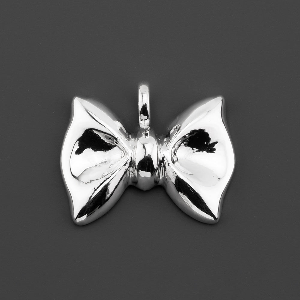 Sterling Silver Bow Pendant
