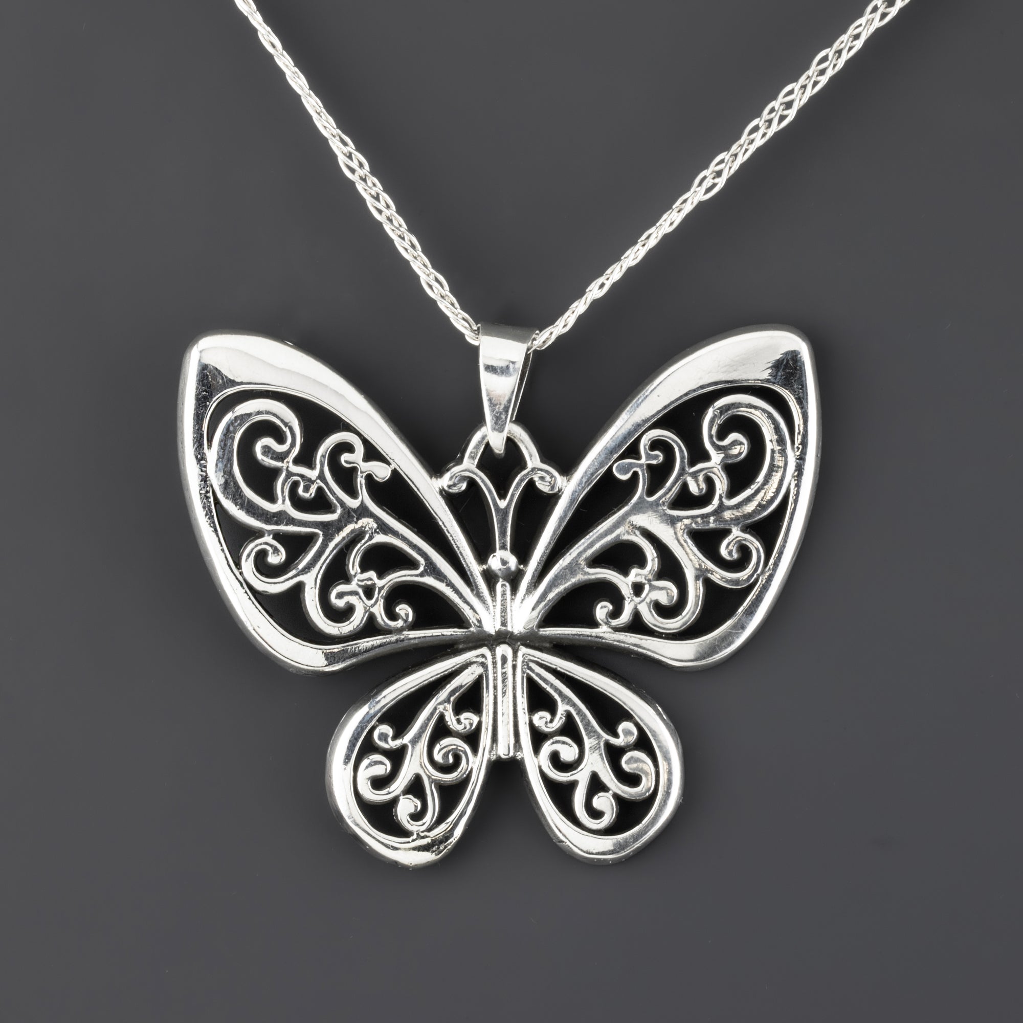 Mariposa Sterling Silver Pendant