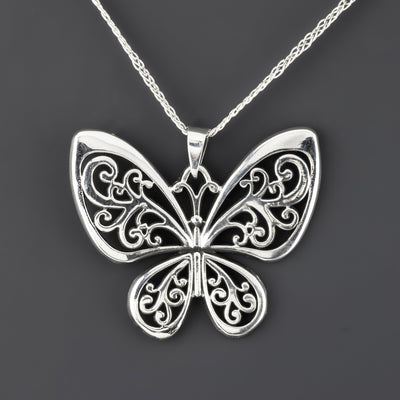 Mariposa Sterling Silver Pendant