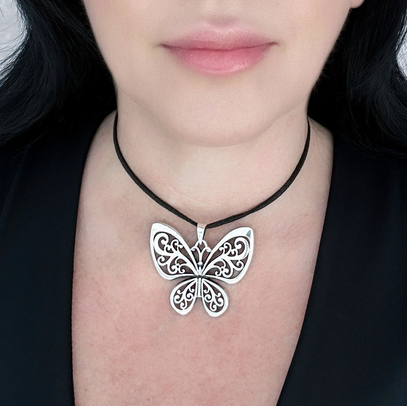 Mariposa Sterling Silver Pendant