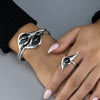 Sterling Silver Calla Lily Ring