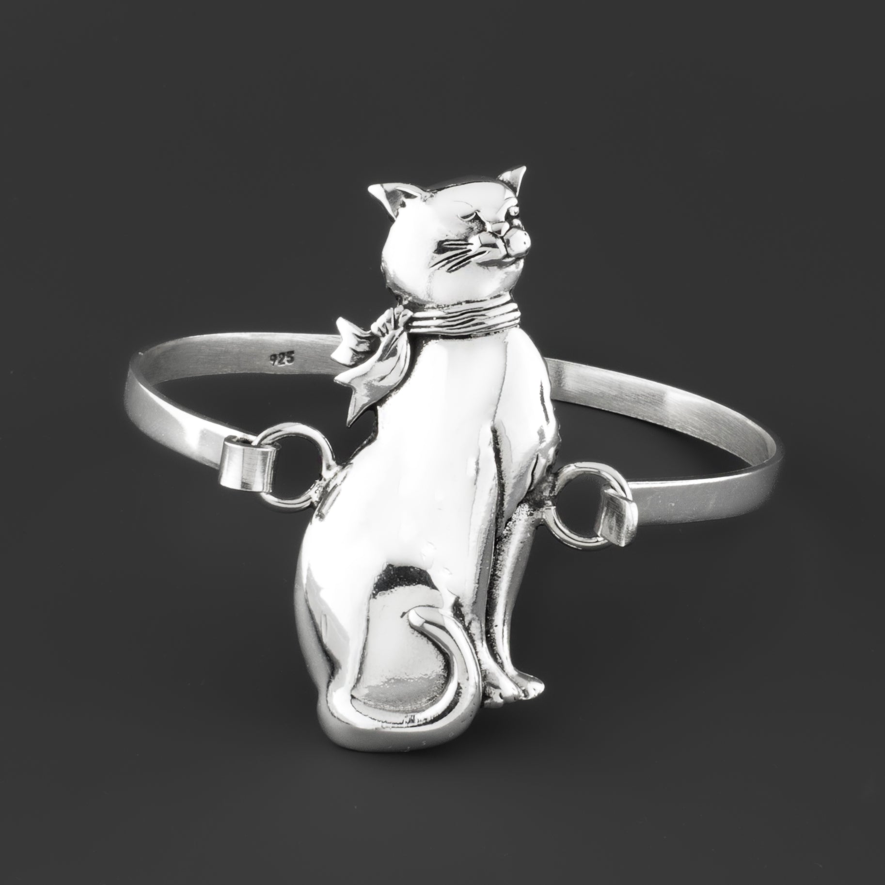 Catitude Bangle Bracelet