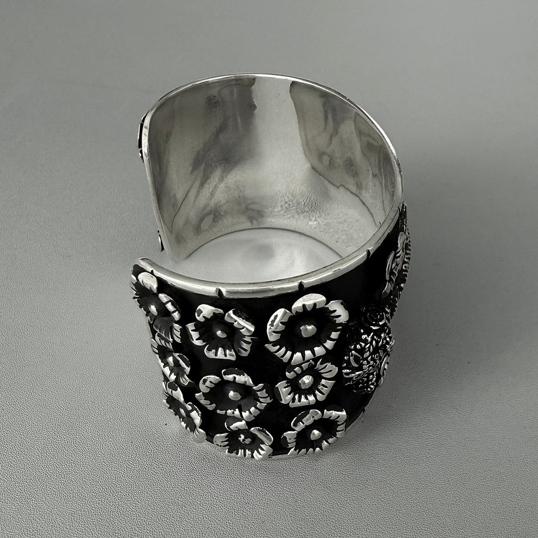 Rebel Catrina Mexican Silver Bracelet