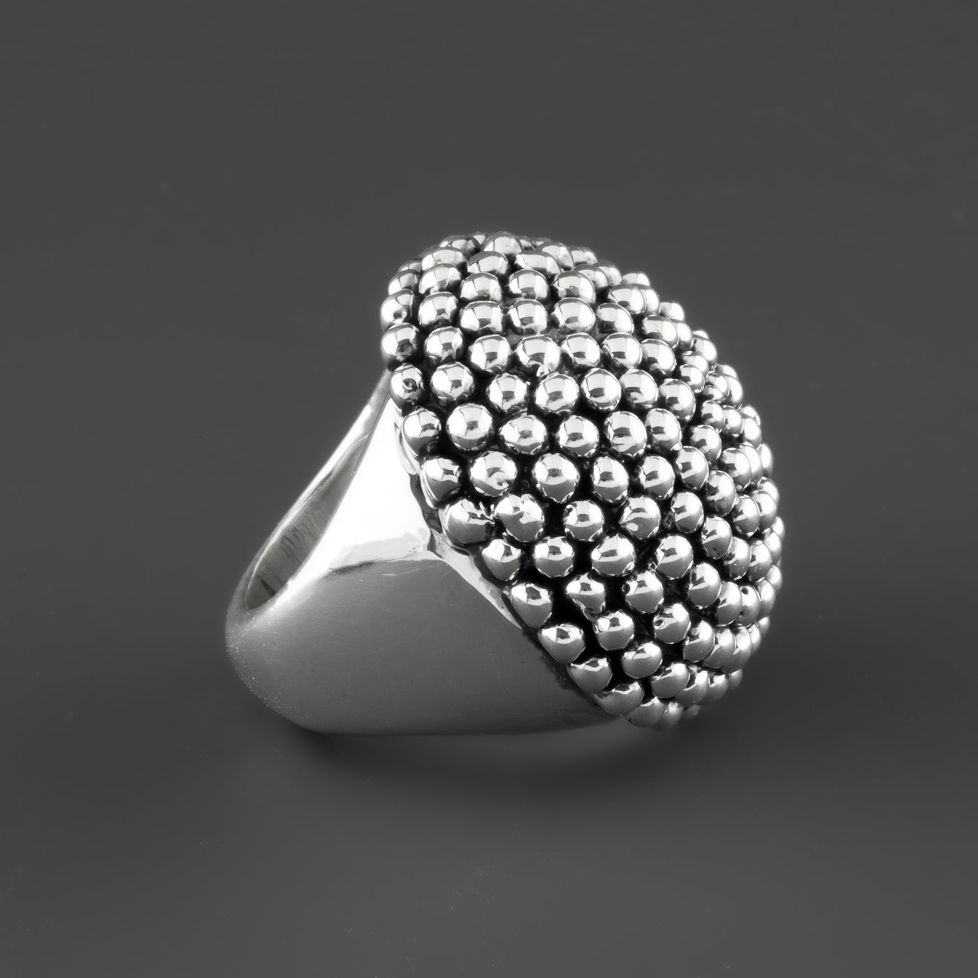 Caviar Statement Ring