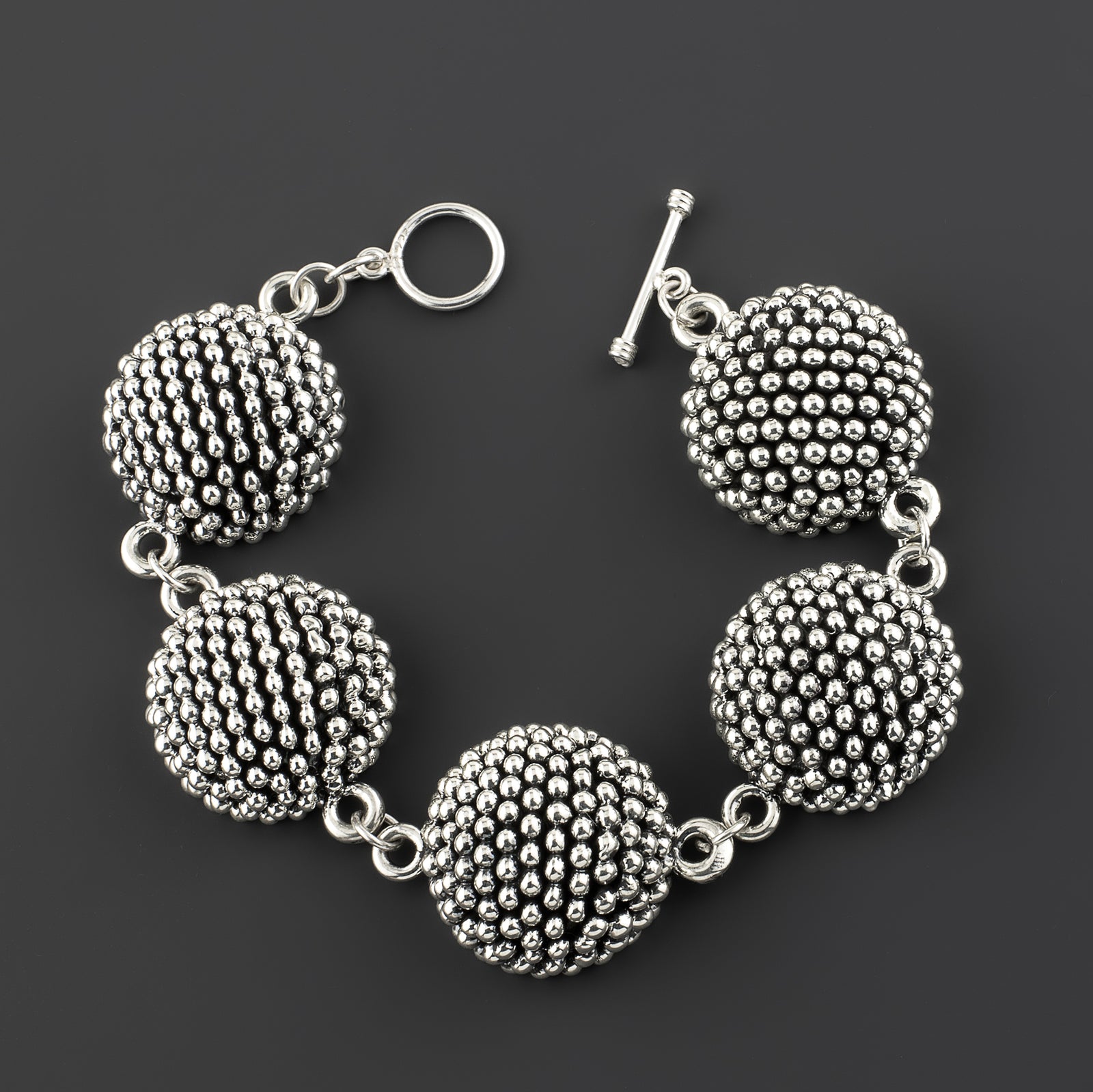 Caviar Link Bracelet