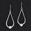 celestial entanglement sterling silver earrings
