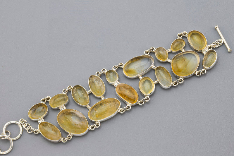 summerlight large citrine bracelet