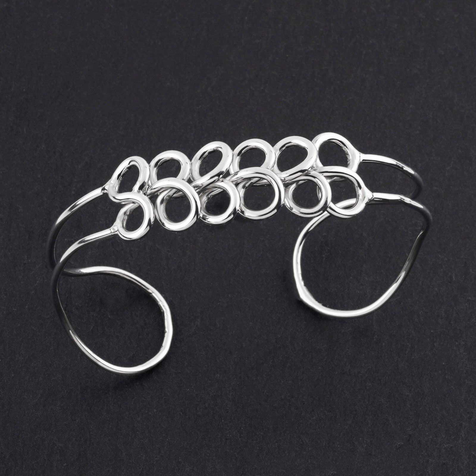 Loop Theory Sterling Silver Cuff Bracelet