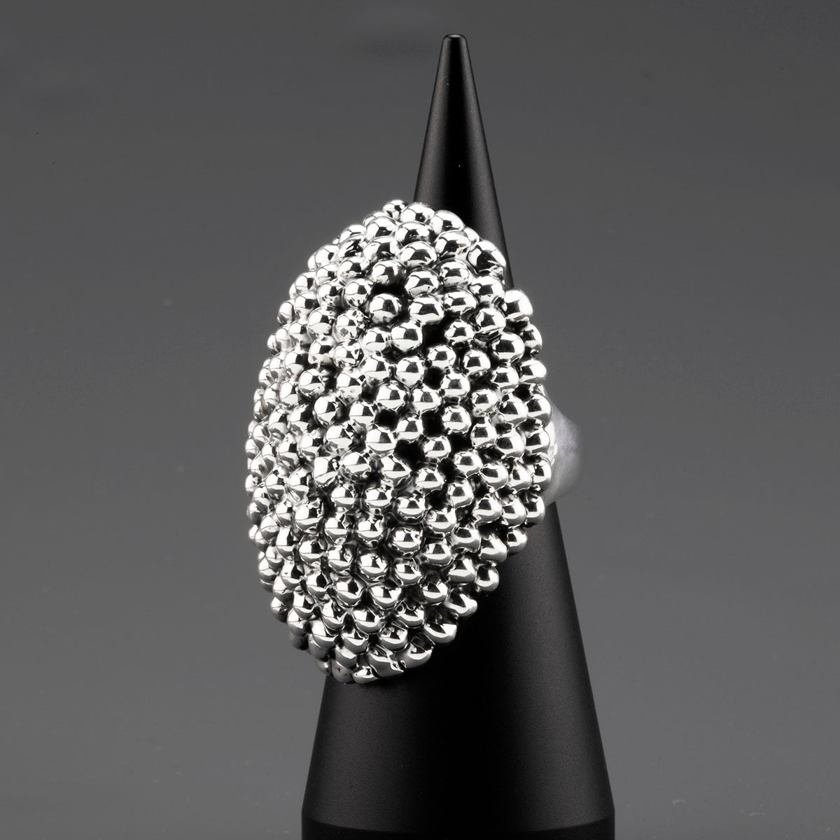 Drama Pop Chunky Silver Ring