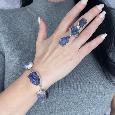 Crystal Crush Amethyst Druzy Ring