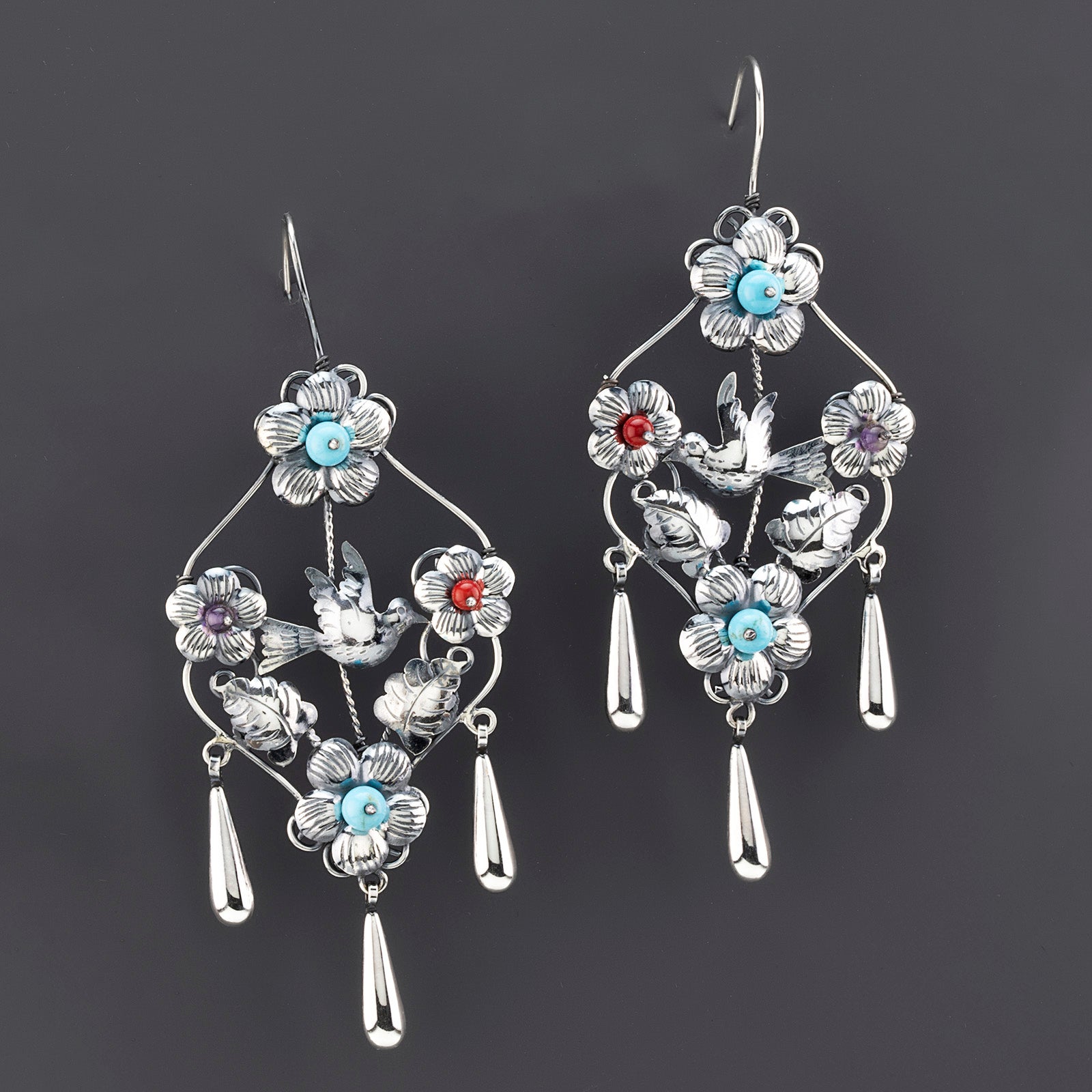 The Bird Garden Earrings