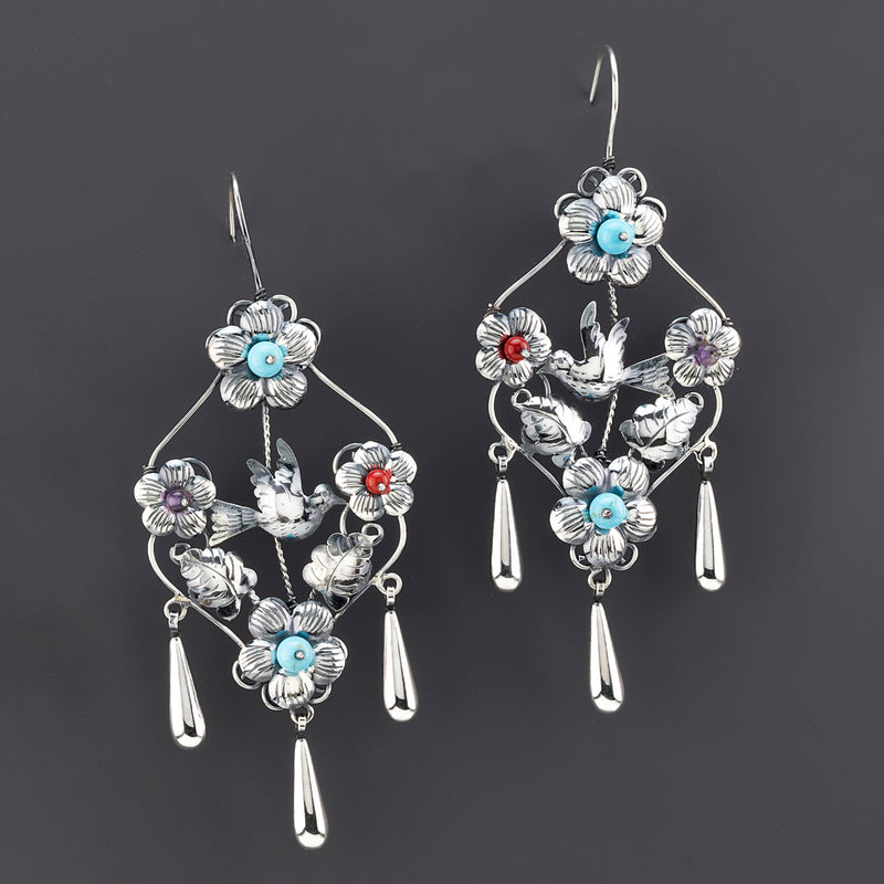 The Bird Garden Earrings