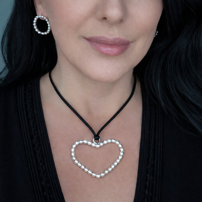 Statement of Love Large Heart Necklace