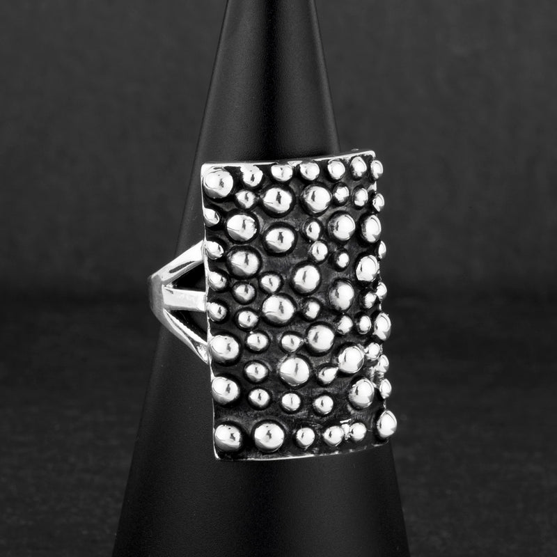 ehco dot Taxco silver ring