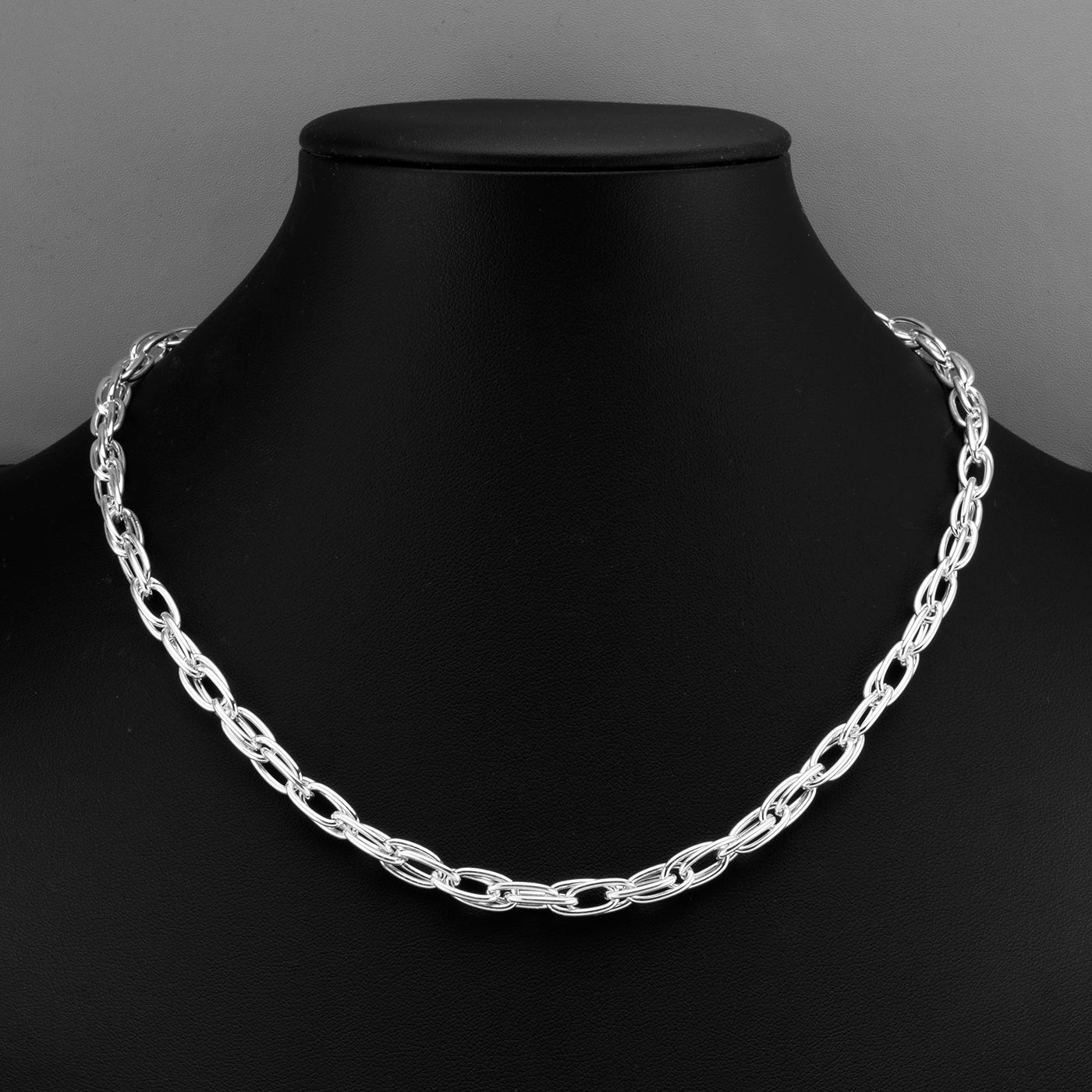 eternal links sterling silver necklace