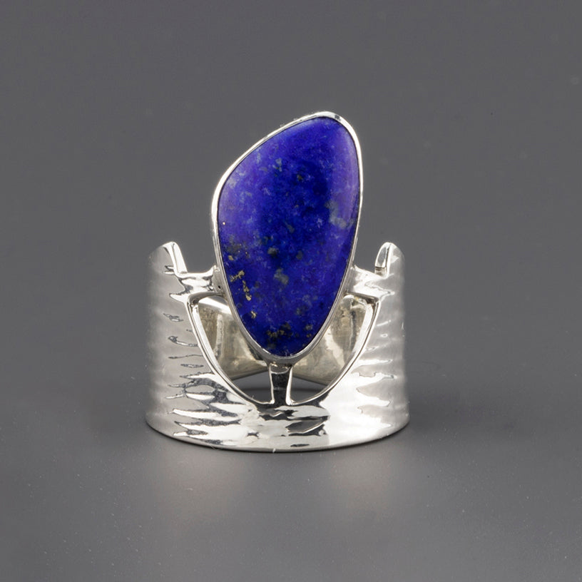 eternal sky sterling silver lapis lazuli ring