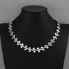 floral harmony sterling silver necklace earrings and bracelet set