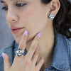Bloom Babe Sterling Silver Stud Earrings