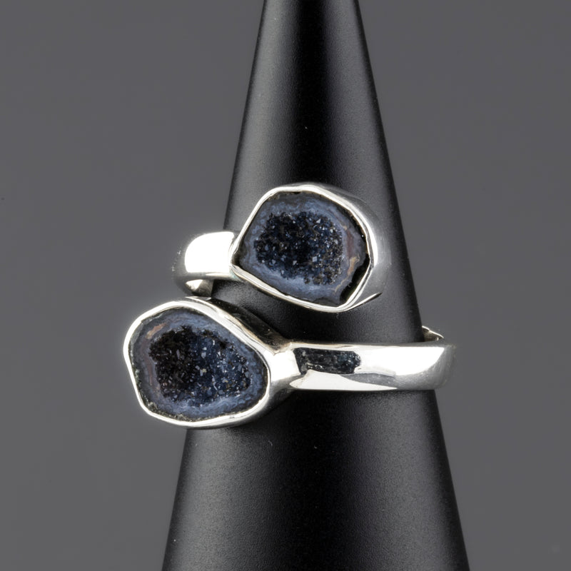 Double Geode Ring