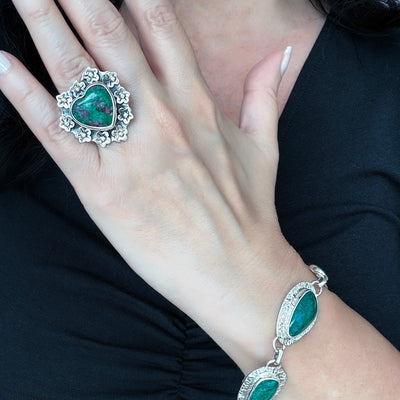 Garden Heart Ring