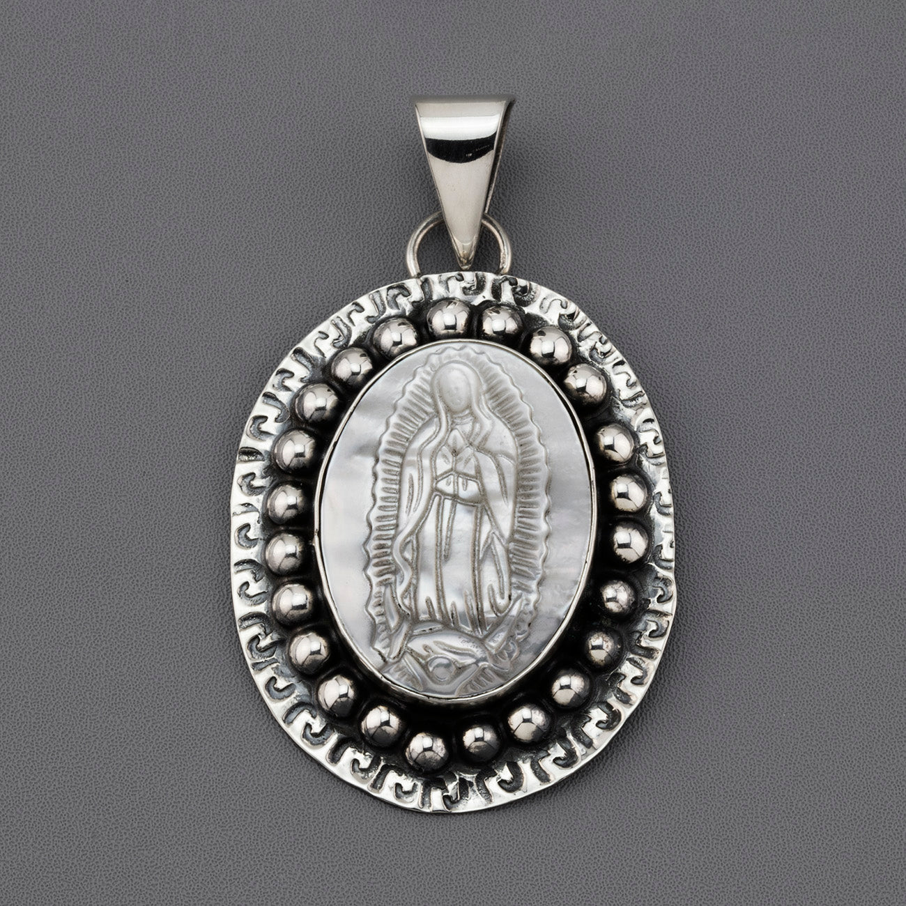 Guadalupe's grace pearl pendant