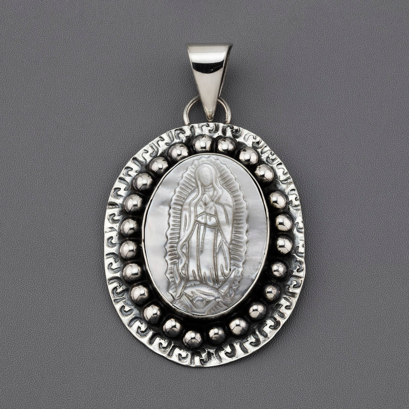 Guadalupe's grace pearl pendant