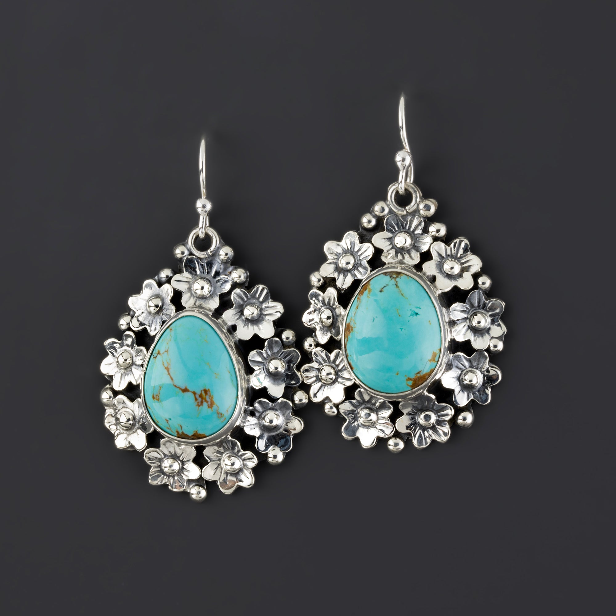 handmade turquoise earrings