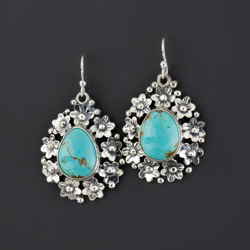 handmade turquoise earrings