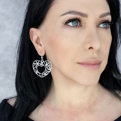 Artisan Heart Earrings