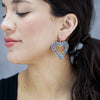 Rebel Heart Dangle Earrings