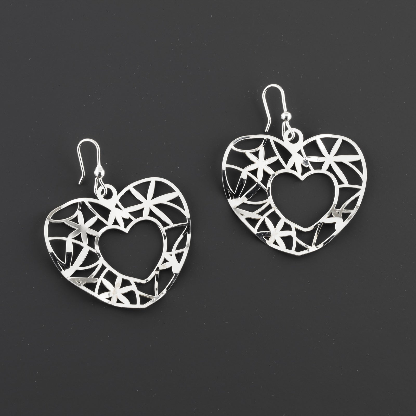 Artisan Heart Earrings