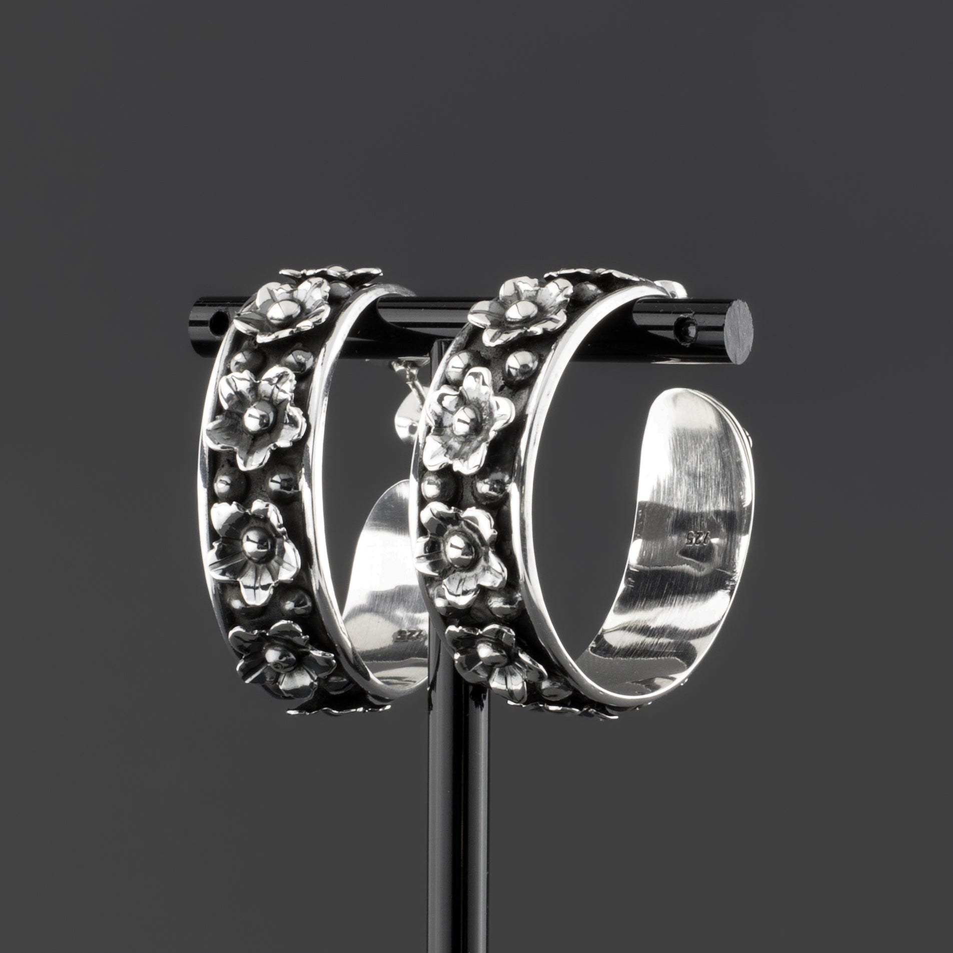 Blooming Taxco Hoops