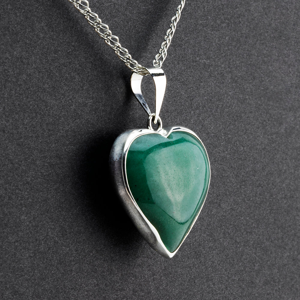 Jade Love Heart Pendant
