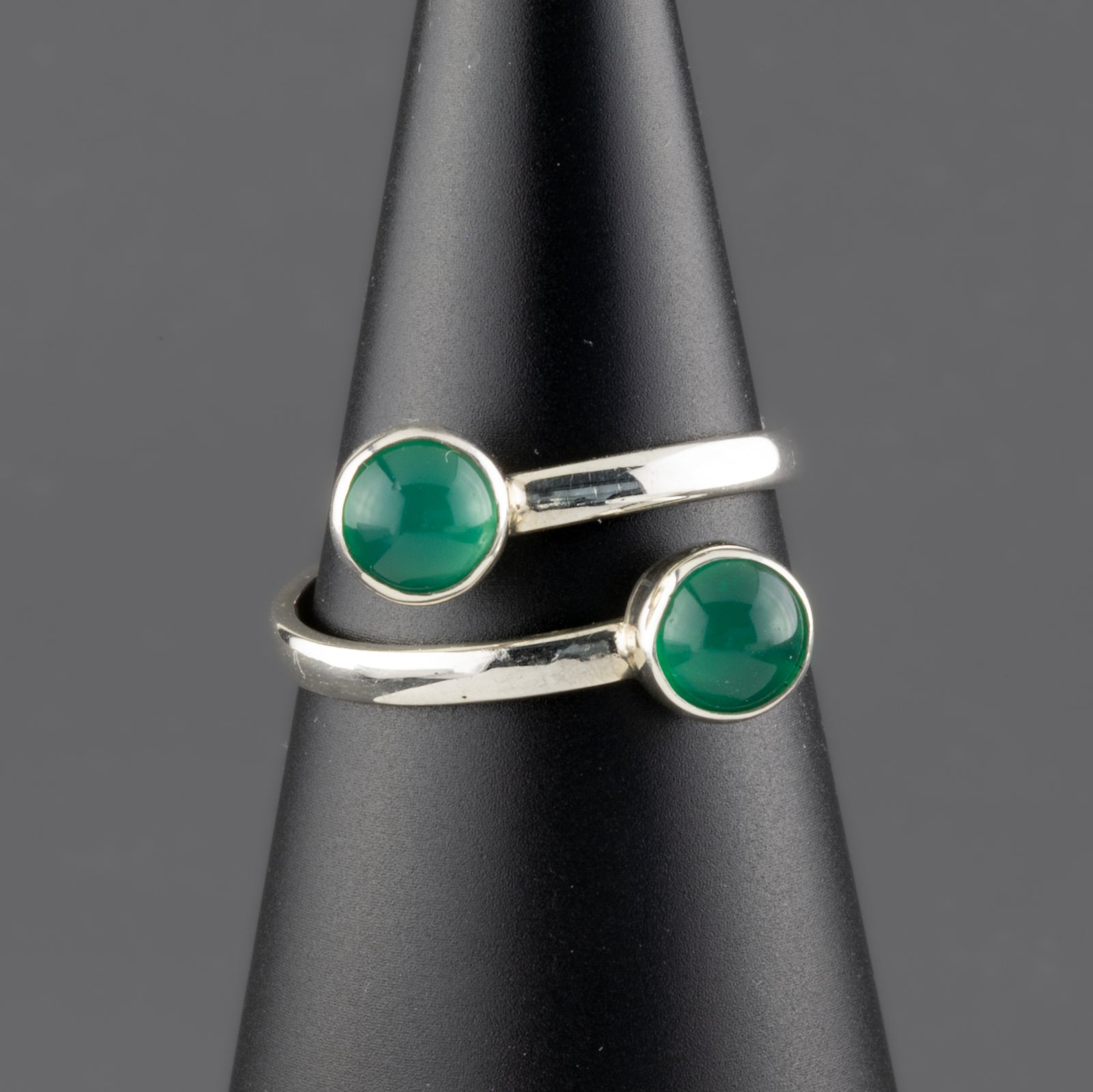 Green Orbit Wrap Ring
