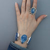 Large Kyanite Stone Ring