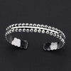 la perla de plata Mexican cuff bracelet