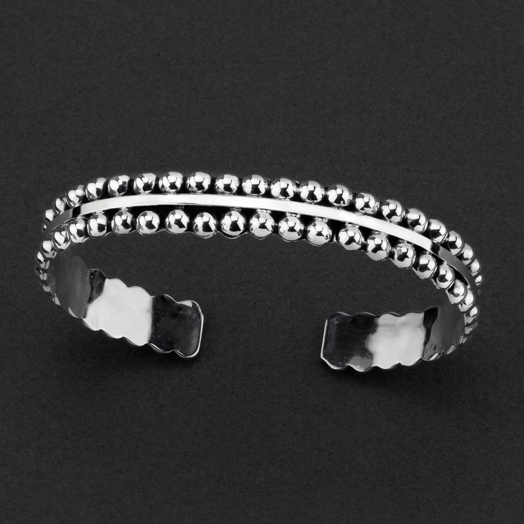 la perla de plata Mexican cuff bracelet