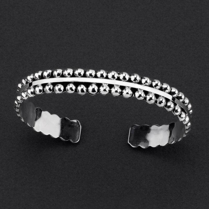 la perla de plata Mexican cuff bracelet