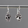 la vida rosa Mexican silver earrings