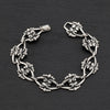 lace of love Taxco silver bracelet